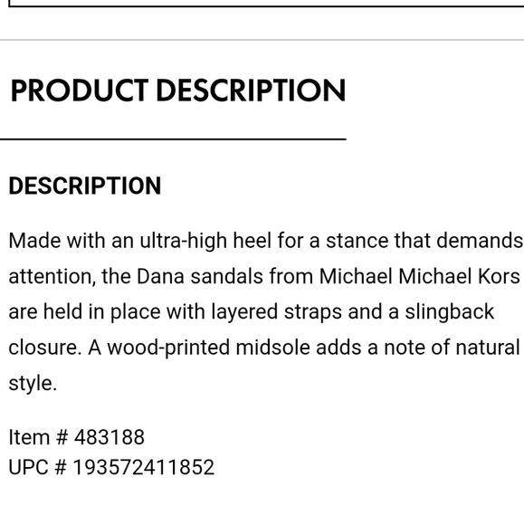 Michael, Michael Kors wedge size 8.5 - Picture 9 of 9